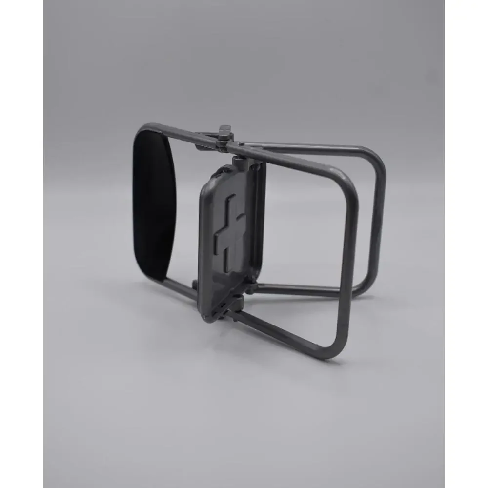 Mini Folding Chair Phone Stand, Black & Silver Novelty Holder